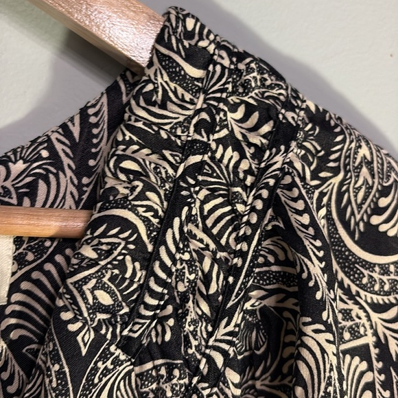 Anthropologie Zadie Satin Black Jumpsuit Women's Size 10 - Picture 11 of 13